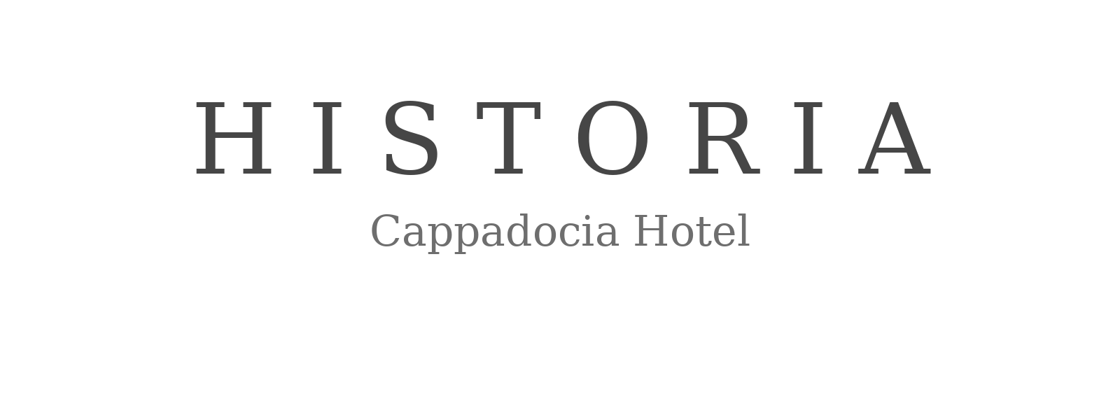 Historia Cappadocia Hotel